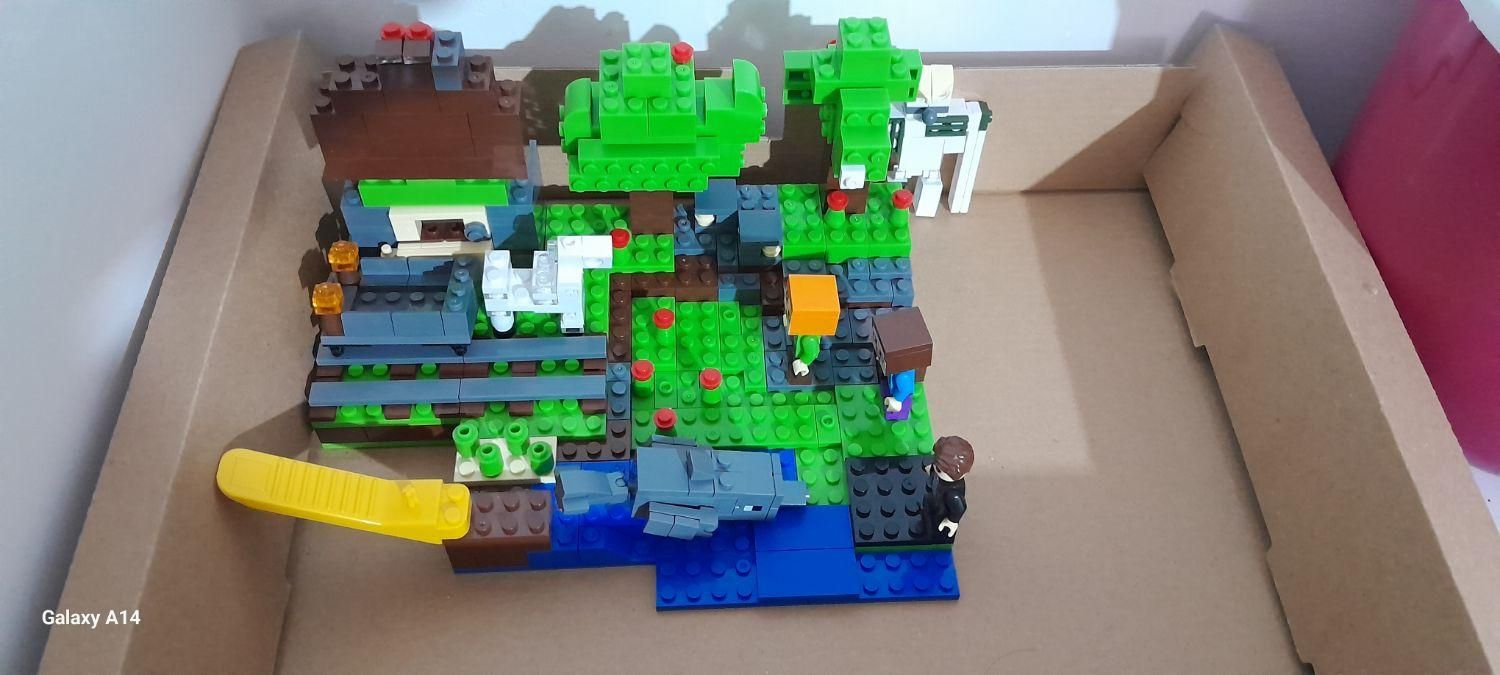 لگو ۳۹۴تکه|اسباب‌‌بازی|کرج, مصباح|دیوار