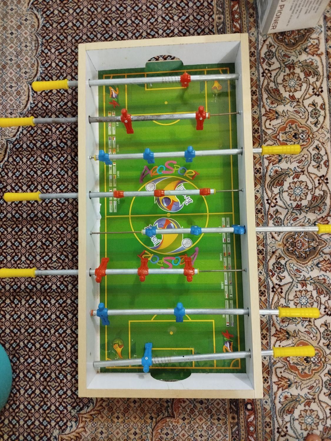 تابلو ، فوتبال دستی ، چراغ مطالعه و کوله پشتی|تابلو، نقاشی، عکس|سراب, |دیوار