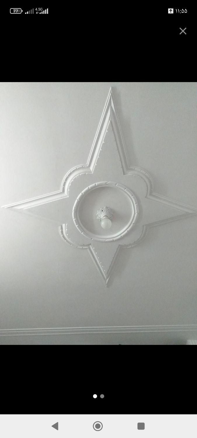 گچ گچکار گچکاری سفیدکاری مناسب|خدمات پیشه و مهارت|امیدیه, |دیوار