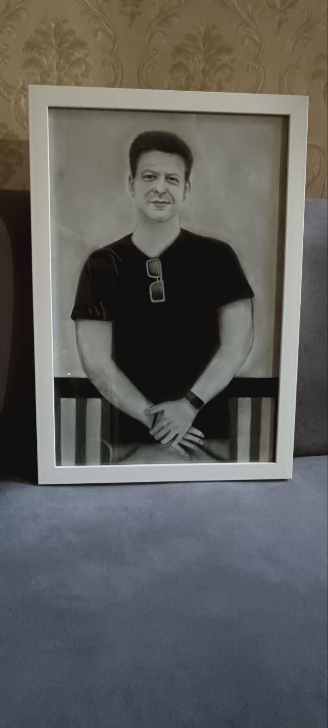 طراحی چهره|تابلو، نقاشی، عکس|محمدیه-قزوین, |دیوار