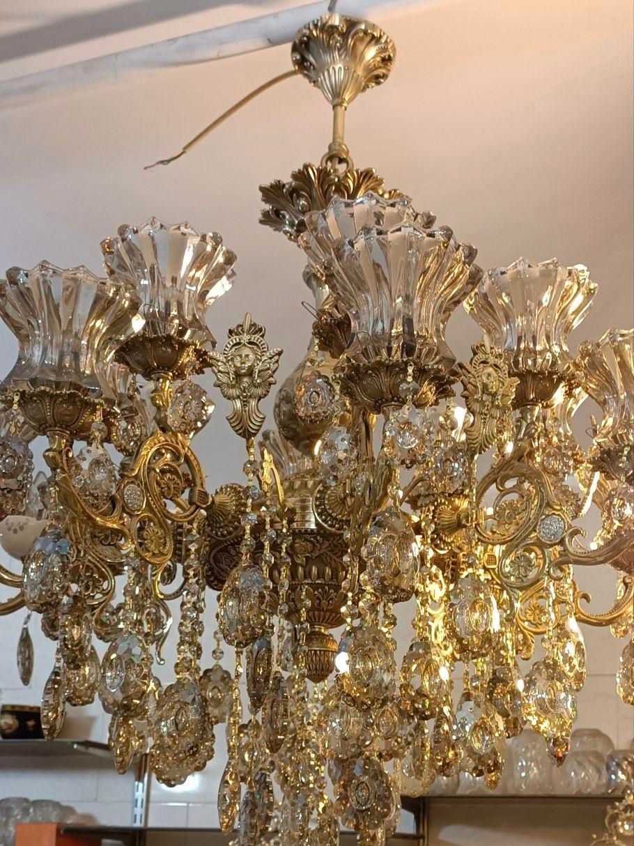 لوستر برنز. مدل شاد ۳۹۲|لوستر و چراغ آویز|قم, آزادگان|دیوار