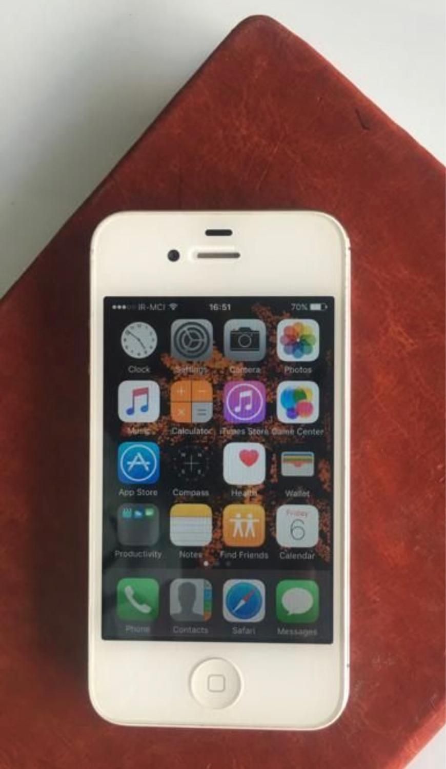 اپل iPhone 4s سفید اصل|موبایل|رشت, انصاری|دیوار