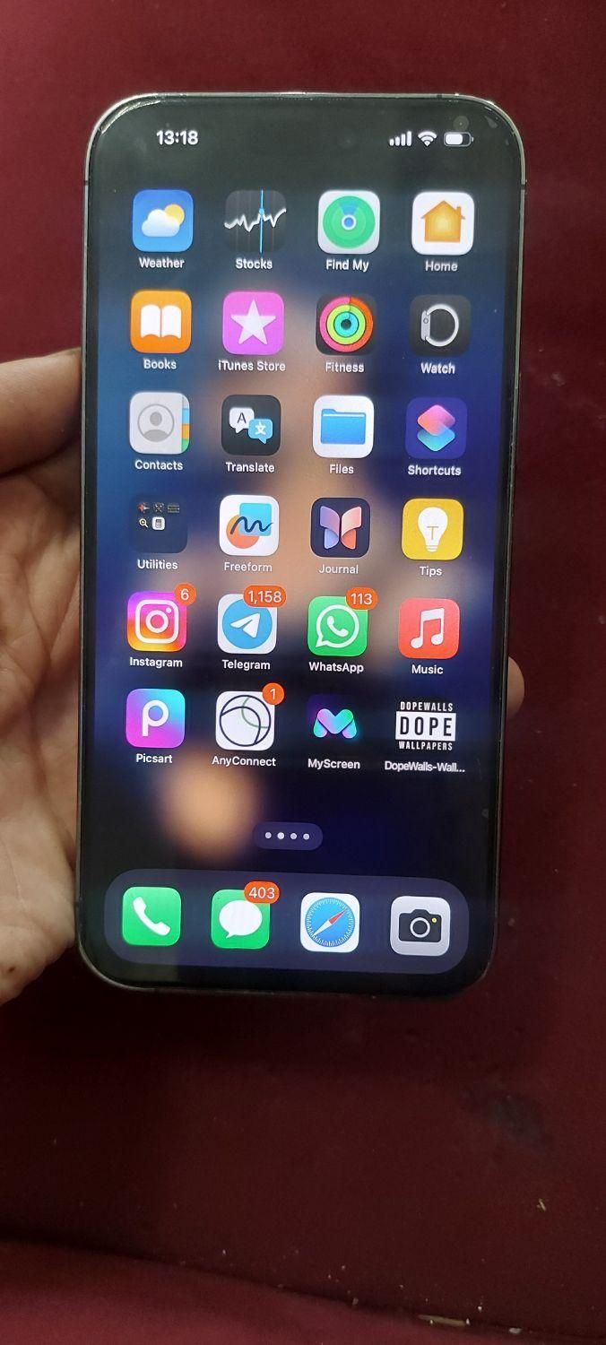 اپل iphone 14 Pro Max با حافظهٔ ۵۱۲ گیگابایت|موبایل|کرج, شهرک بنفشه|دیوار