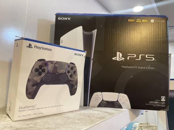 ps5 slim فول بازی در حد آک با دودسته|کنسول، بازی ویدئویی و آنلاین|مشهد, کوثر|دیوار
