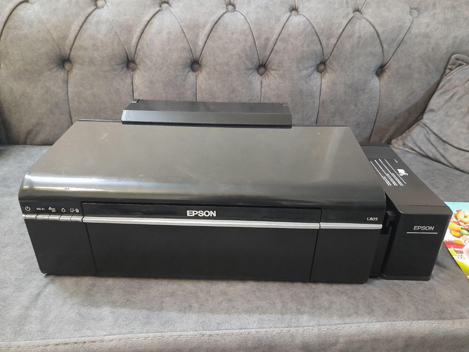 پرینتر اپسون L805(کنتور ۳۰۰ عدد)|پرینتر، اسکنر، کپی، فکس|تهران, اسکندری|دیوار