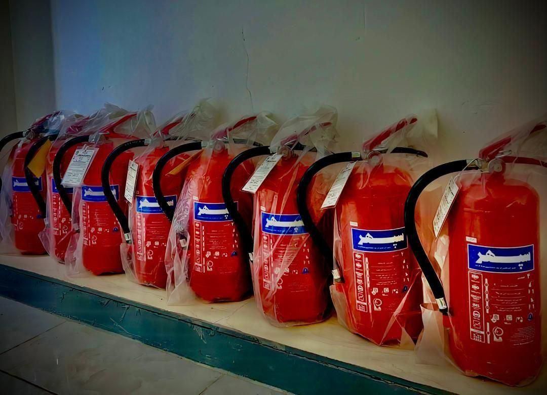 کپسول آتش نشانی پودرگاز co2 جعبه آتش نشانی|ابزارآلات|اصفهان, شاهزید|دیوار