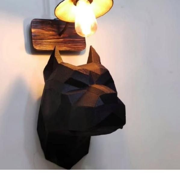 دیوارکوب سگ بولداگ|مجسمه، تندیس، ماکت|تهران, تهرانسر شرقی|دیوار