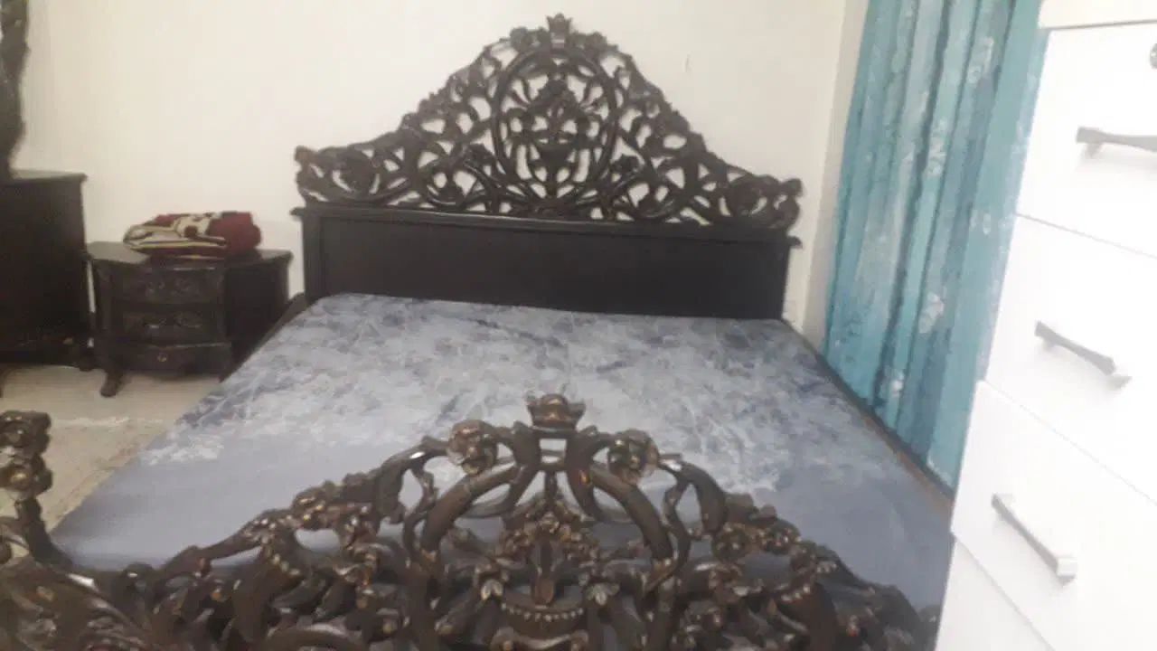 سرویس خواب دونفره چوبی|تخت و سرویس خواب|تهران, آرژانتین|دیوار