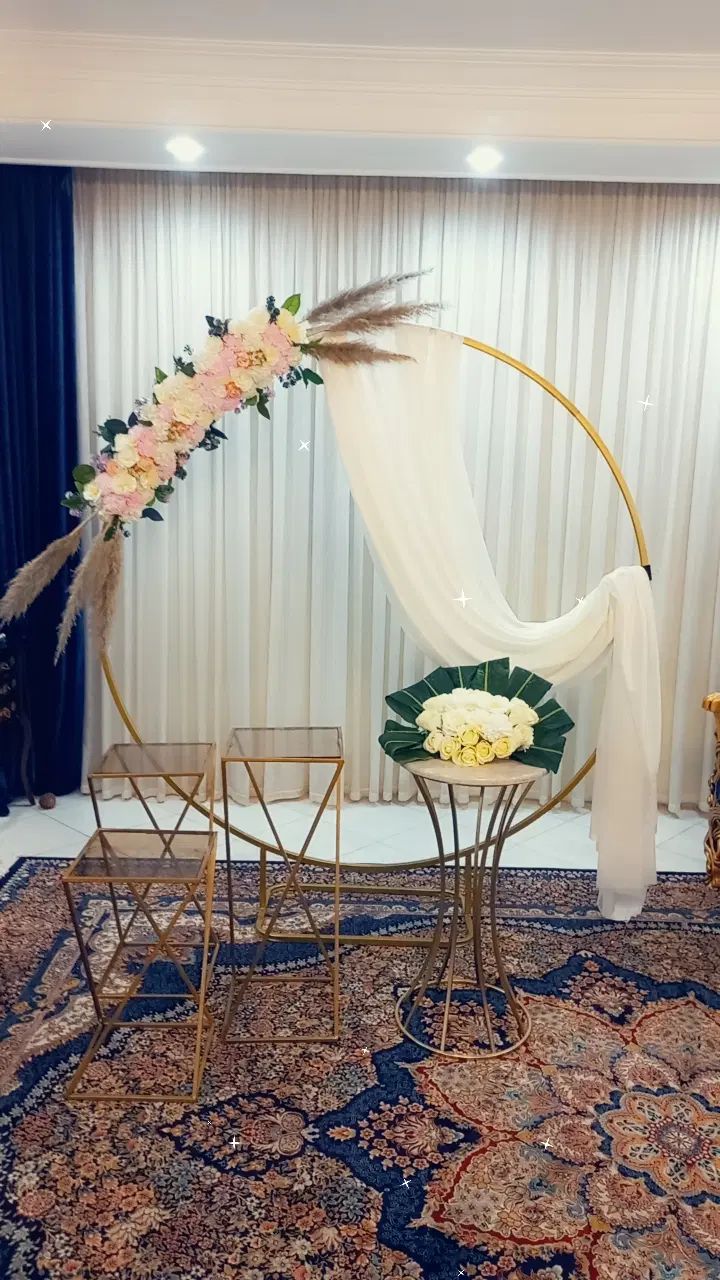 اجاره ودیزاین استندبرای مراسم عقد و نامزدی|خدمات پذیرایی، مراسم|مشهد, کوی سیدی|دیوار