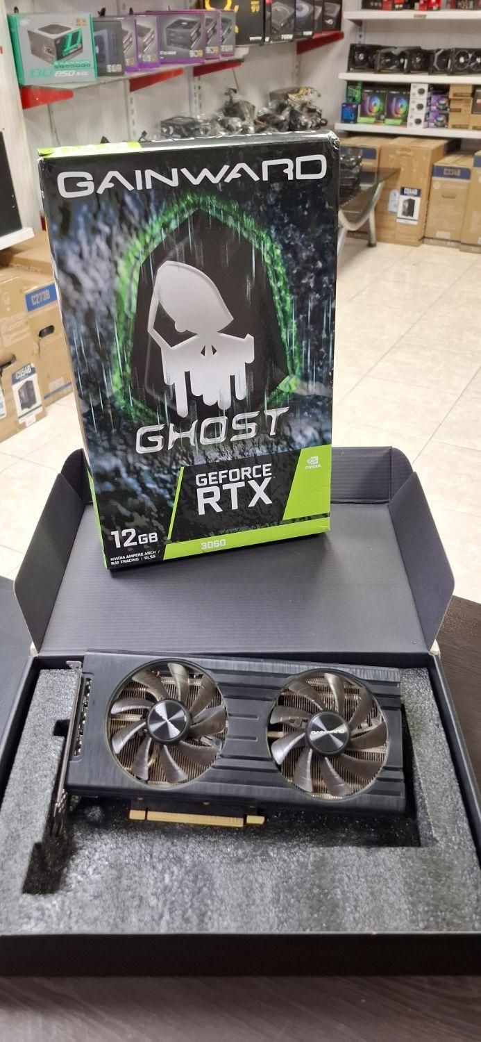 کارت گرافیک گینوارد GeForce RTX 3060 Ghost 12GB|قطعات و لوازم جانبی رایانه|تهران, آذربایجان|دیوار