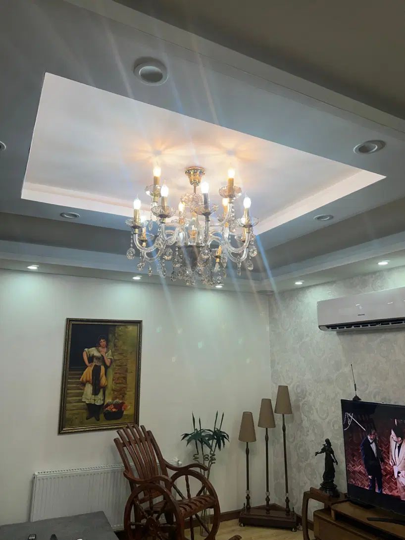 لوستر کریستال|لوستر و چراغ آویز|رشت, دیلمان|دیوار