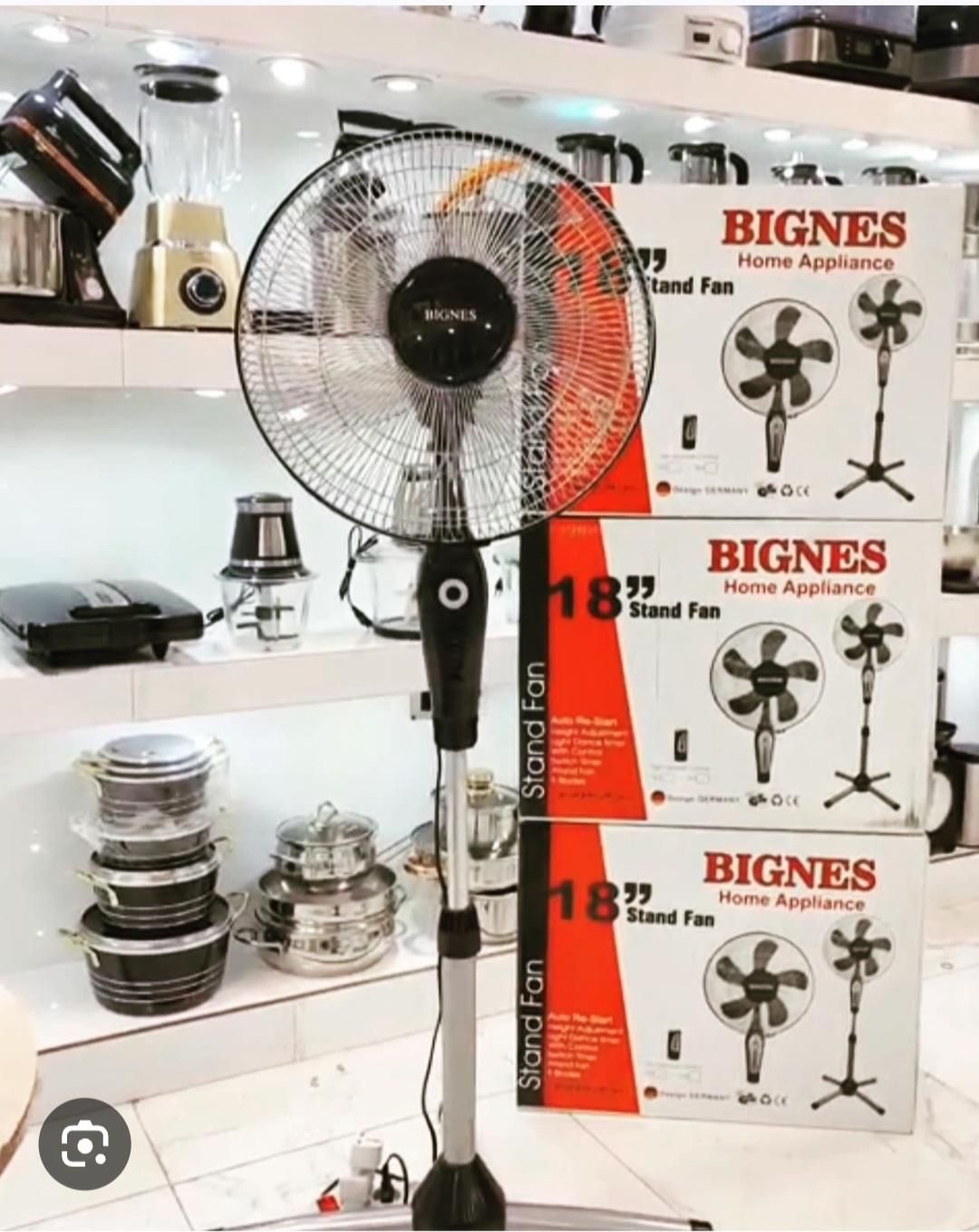 پنکه کنترل دار بیگنس(فروشگاه دیاردوست)|پنکه و تصفیه‌کنندهٔ هوا|اردبیل, |دیوار