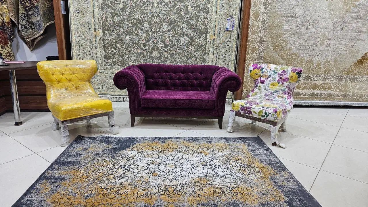 مبل ۷ نفره کاملا نو|مبلمان خانگی و میز عسلی|اصفهان, بوستان آینه خانه|دیوار