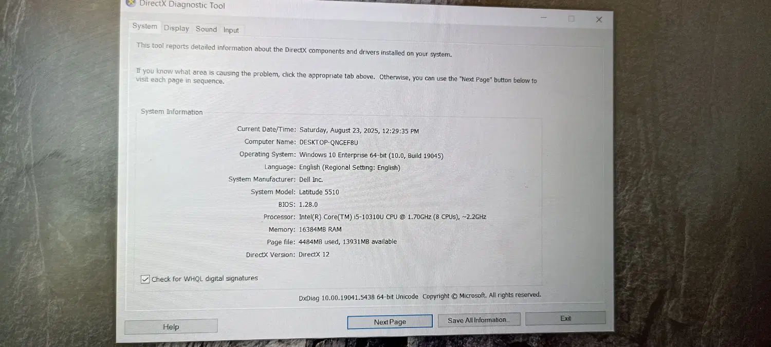 لبتاب Dell latitude 5510|رایانه همراه|کرمانشاه, |دیوار