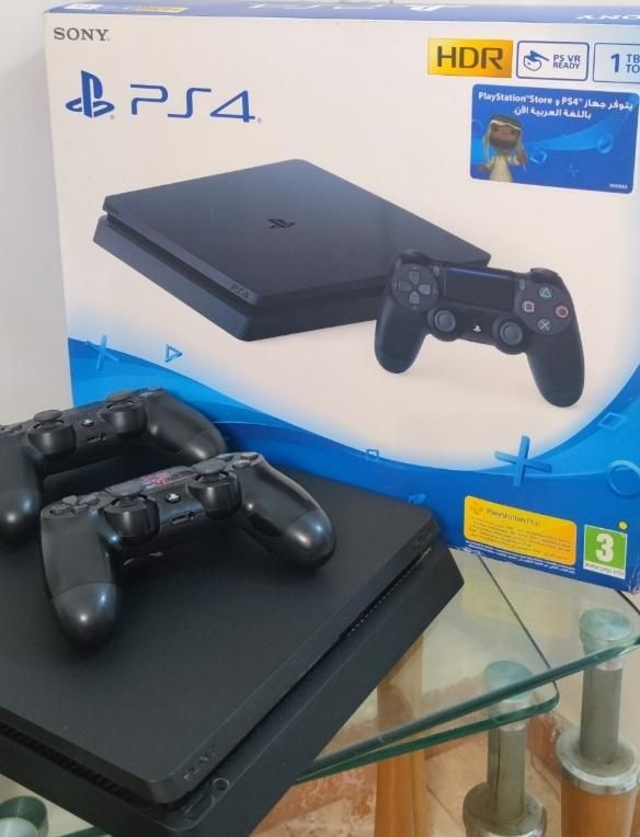 دستگاه پی اس فور اسلیم  یک ترابایت ps4 slim|کنسول، بازی ویدئویی و آنلاین|رشت, معلم|دیوار