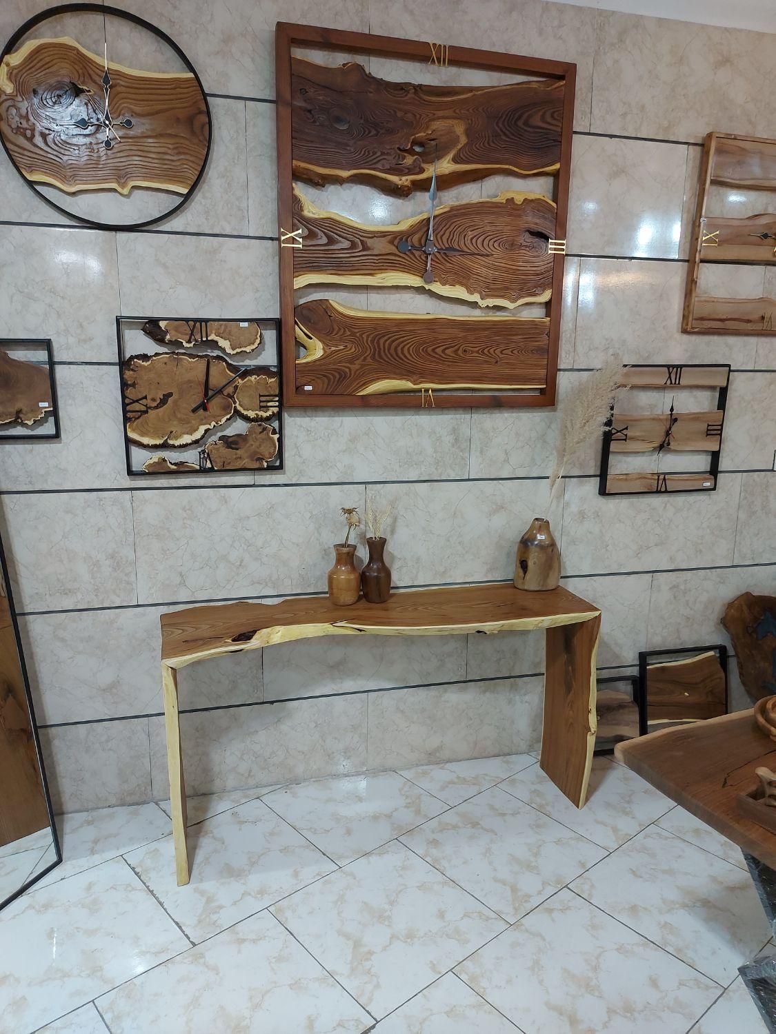 کنسول روستیک|بوفه، ویترین، کنسول|کرج, حسین‌آباد|دیوار