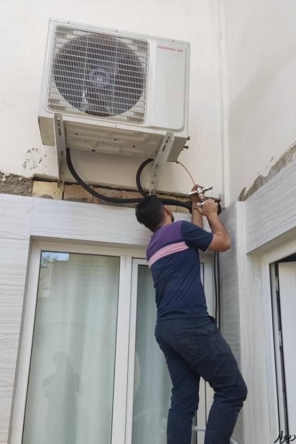 نصب کولرگازی جابجایی و شارژ گاز|خدمات پیشه و مهارت|ارومیه, |دیوار