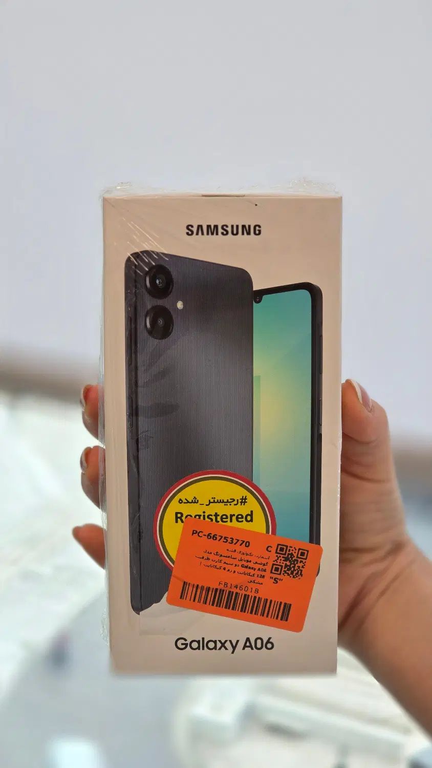سامسونگ Galaxy A06 مدل  128 / 4 مشکی|موبایل|مشهد, فردوسی|دیوار