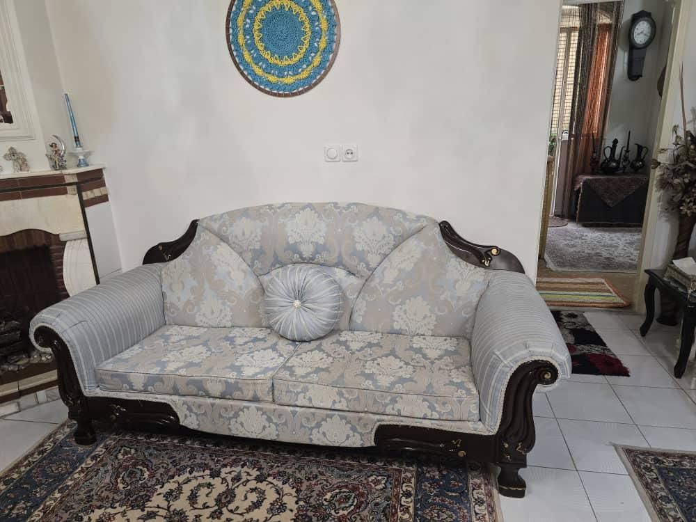 مبلمان ۹ نفره و میزناهار خوری هشت نفره استیل|مبلمان خانگی و میز عسلی|تهران, سازمان برنامه جنوبی|دیوار