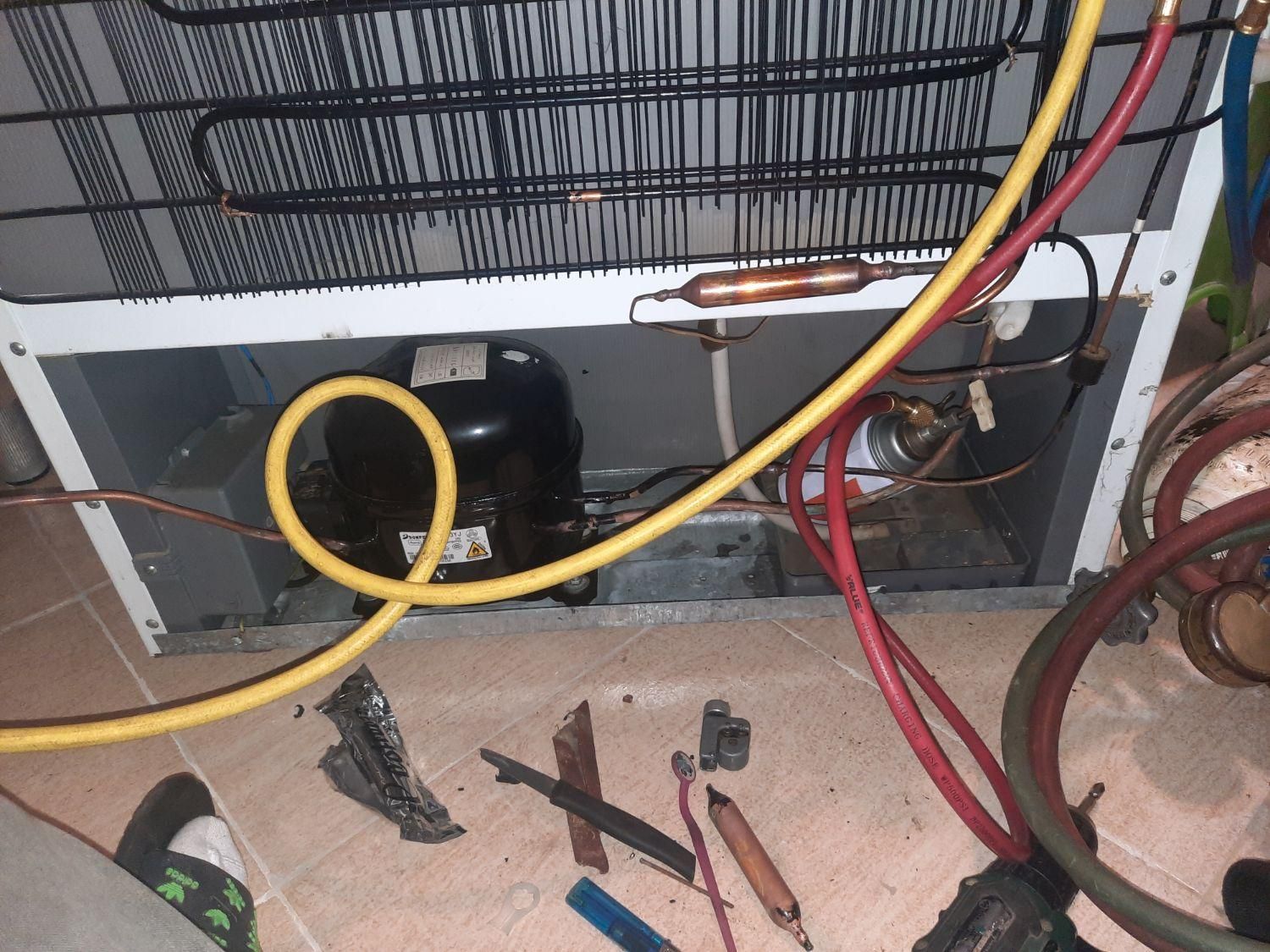 تعمیر یخچال فریزر صنعتی|خدمات پیشه و مهارت|نوشهر, |دیوار