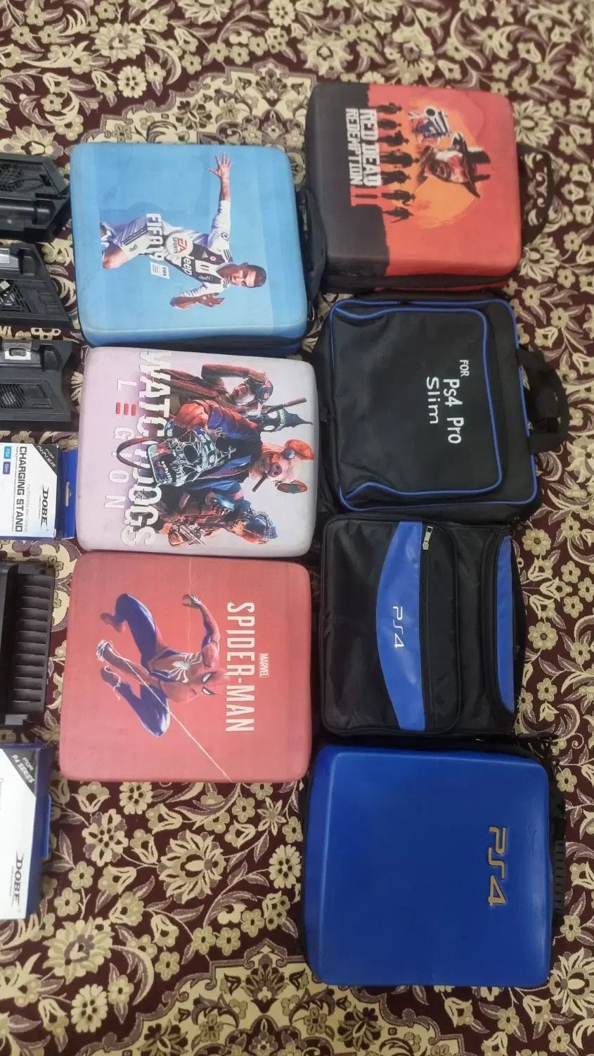 بازی و کیف و دسته و پایه فن و شارژردسته معاوضه ps4|کنسول، بازی ویدئویی و آنلاین|تهران, شوش|دیوار