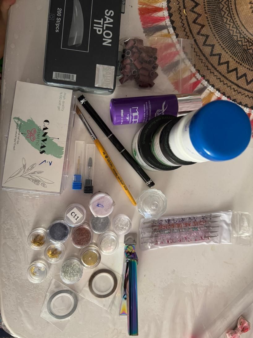 وسایل کاشت ناخن حتما توضیحات خوانده شود|آرایشی، بهداشتی، درمانی|شیراز, هفت تنان|دیوار