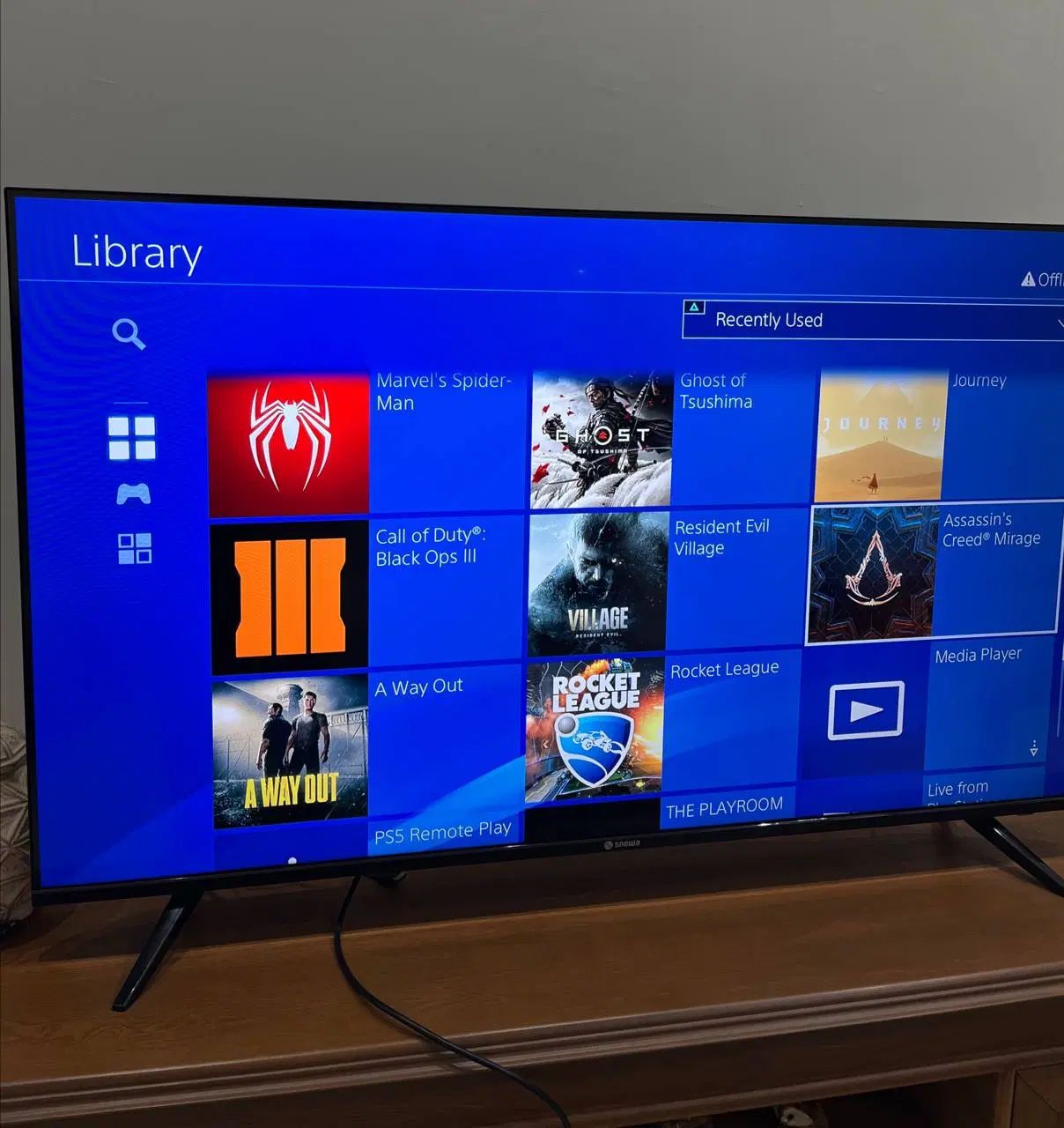 کنسول بازی پلی استیشن PS4 اسلیم در حد آک|کنسول، بازی ویدئویی و آنلاین|مشهد, فدک|دیوار