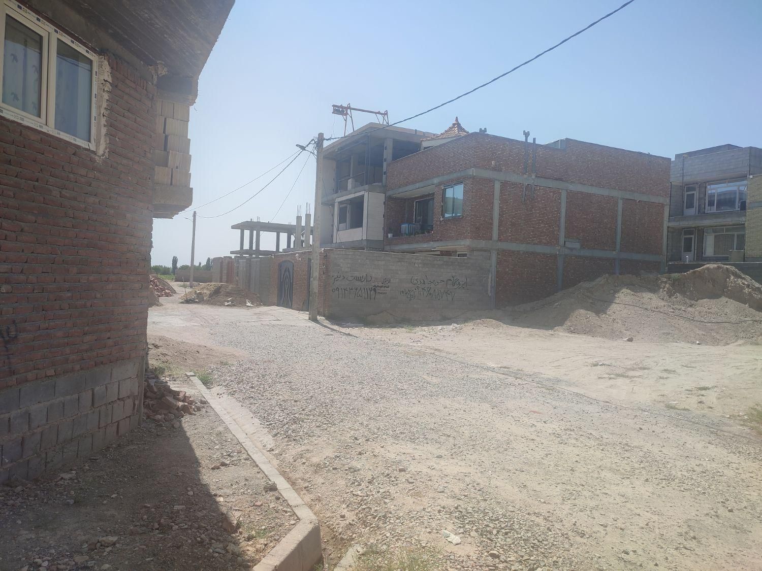 قطعه زمین مسکونی در شهرستان ملکان . شهرک ولیعصر|فروش زمین و ملک کلنگی|ملکان, |دیوار