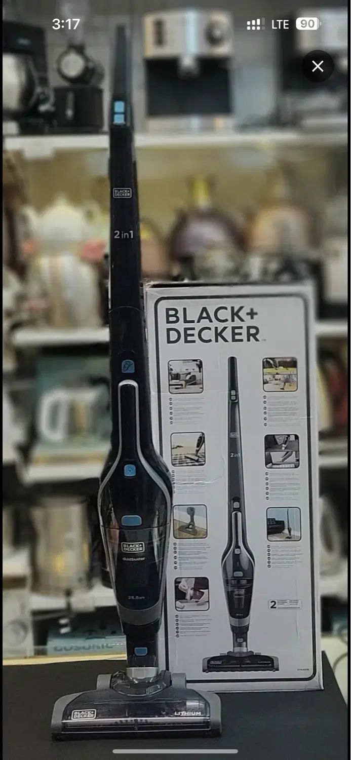 جارو برقی شارژی black decer|جاروبرقی، جارو شارژی، بخارشو|مشهد, سرافرازان|دیوار