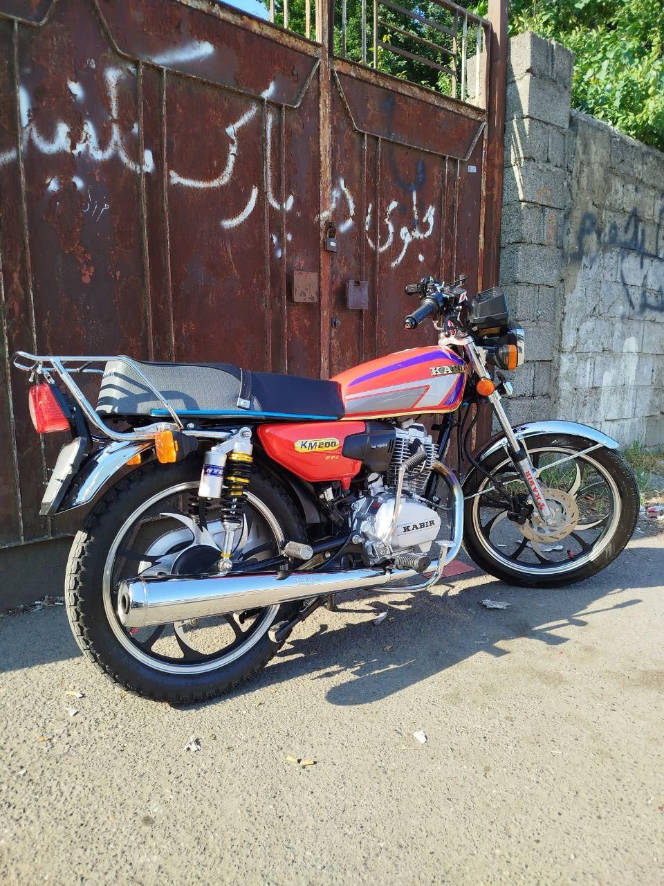 هندا کبیر ۲۰۰ مدل ۱۴۰۳|موتورسیکلت|رشت, استقامت 1|دیوار