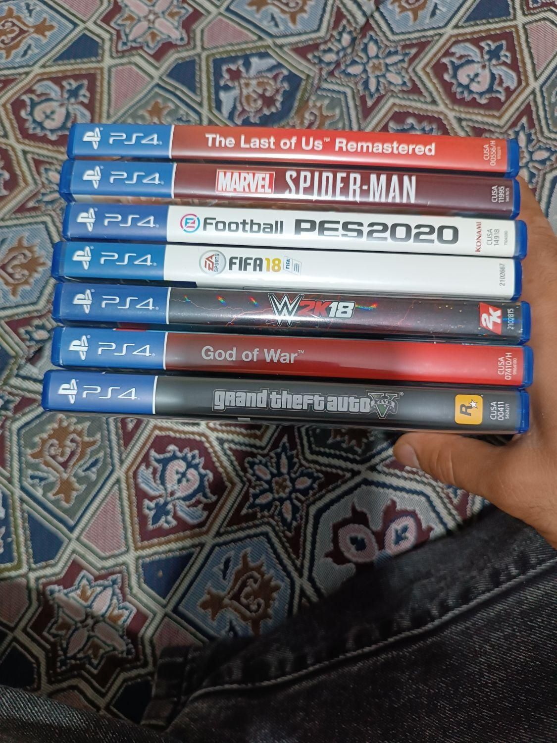سیدی بازی ps4 ps5 دیسک بازی|کنسول، بازی ویدئویی و آنلاین|شهریار, |دیوار