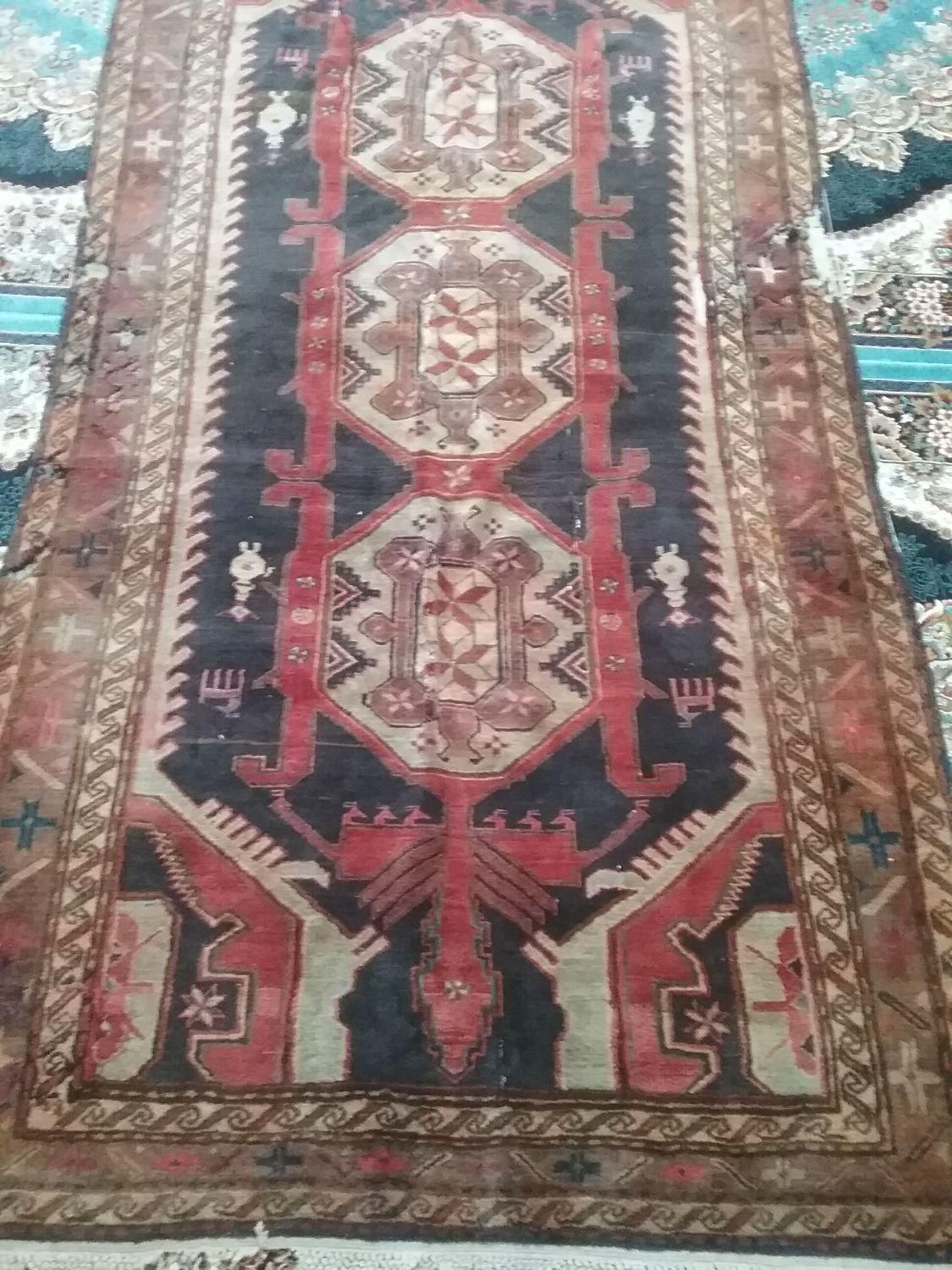 فروش یک تخته فرش قدمت دار کلکسیونی|فرش|گلستان (تهران), |دیوار