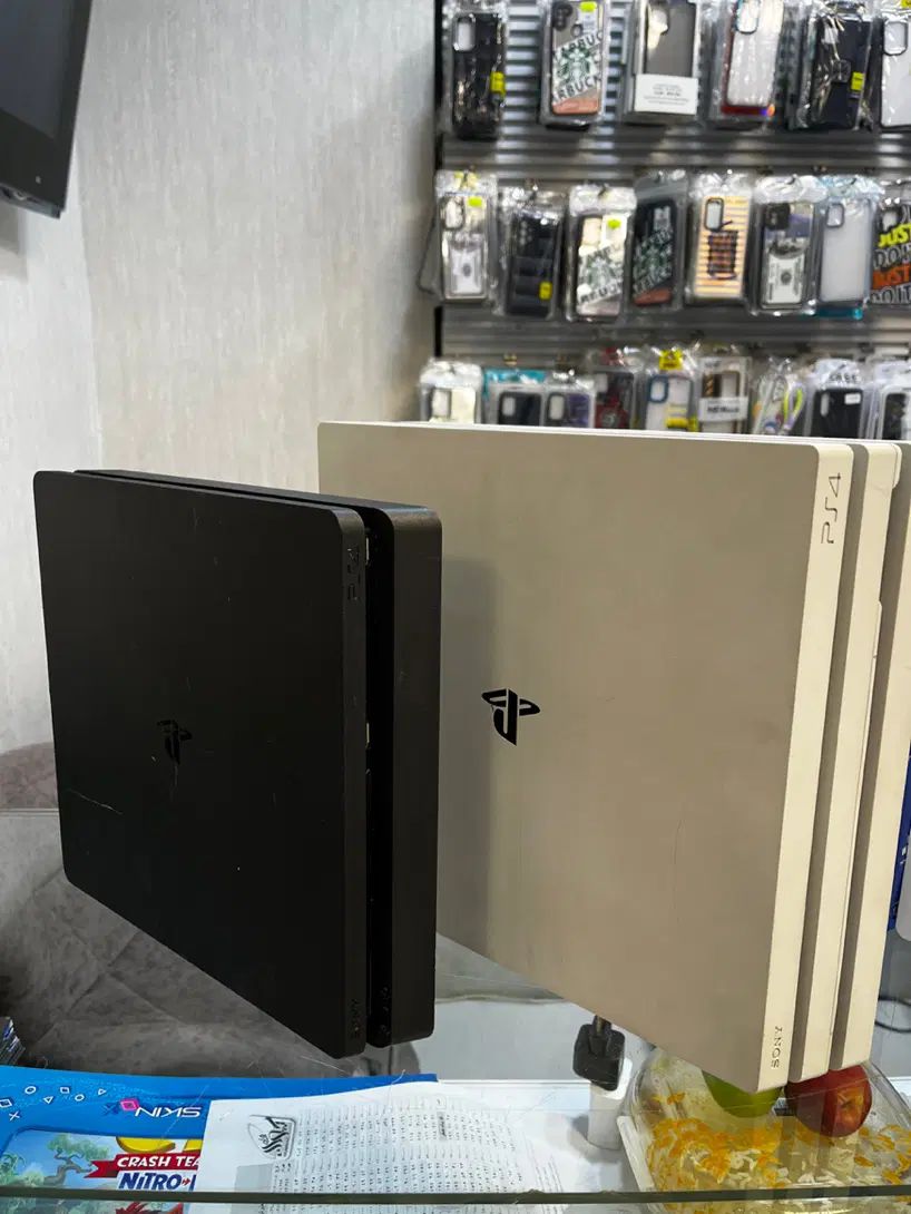 کنسول PS4 اسلیم و پرو دودسته ۱ ترابایت فول گیم|کنسول، بازی ویدئویی و آنلاین|کرج, مهرویلا جنوبی|دیوار
