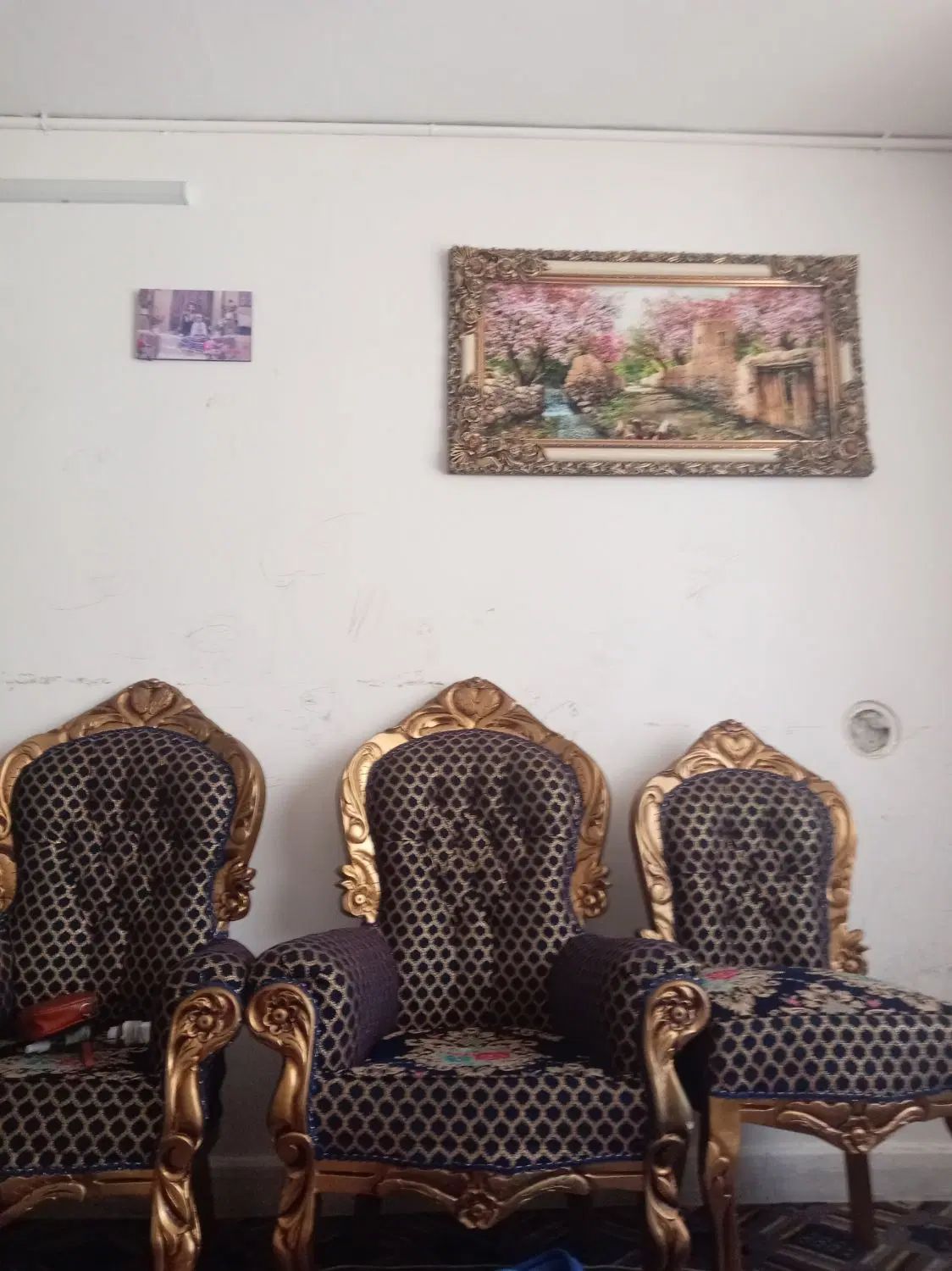 مبل استیل سلطنتی 9نفره معاوضه ۹ک|مبلمان خانگی و میز عسلی|مشهد, کارمندان دوم|دیوار
