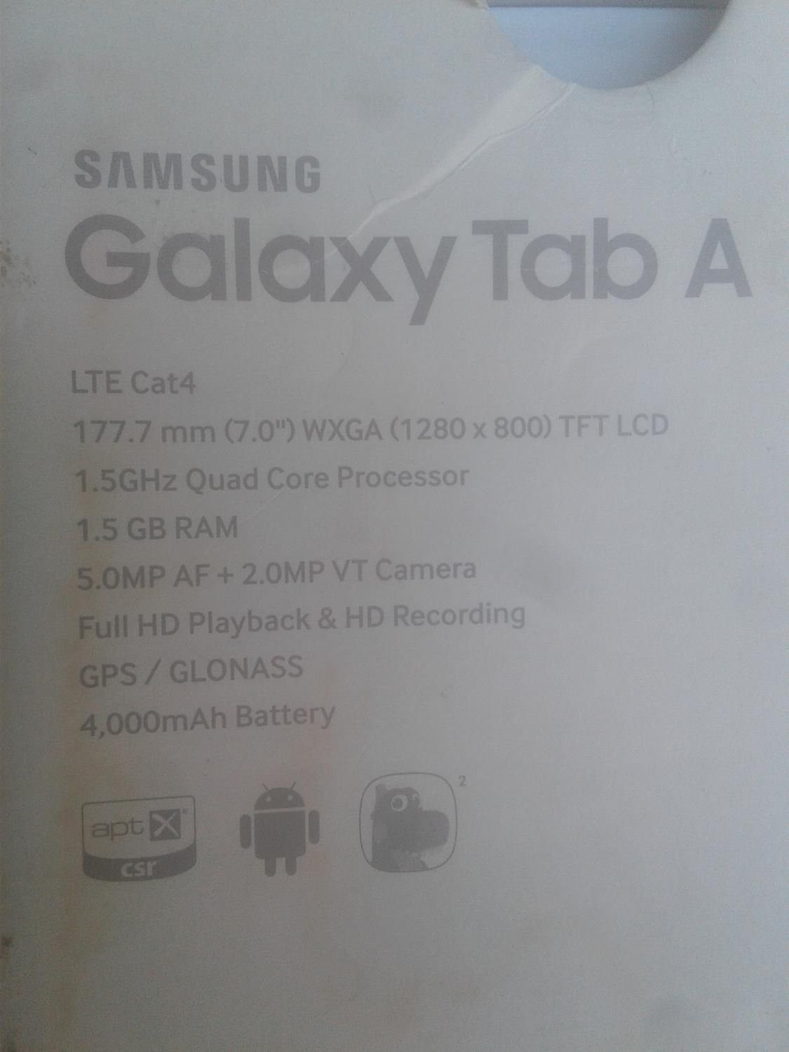GALAXY TAB A6 زیر قیمت|تبلت|تهران, فلسطین (میدان انقلاب)|دیوار