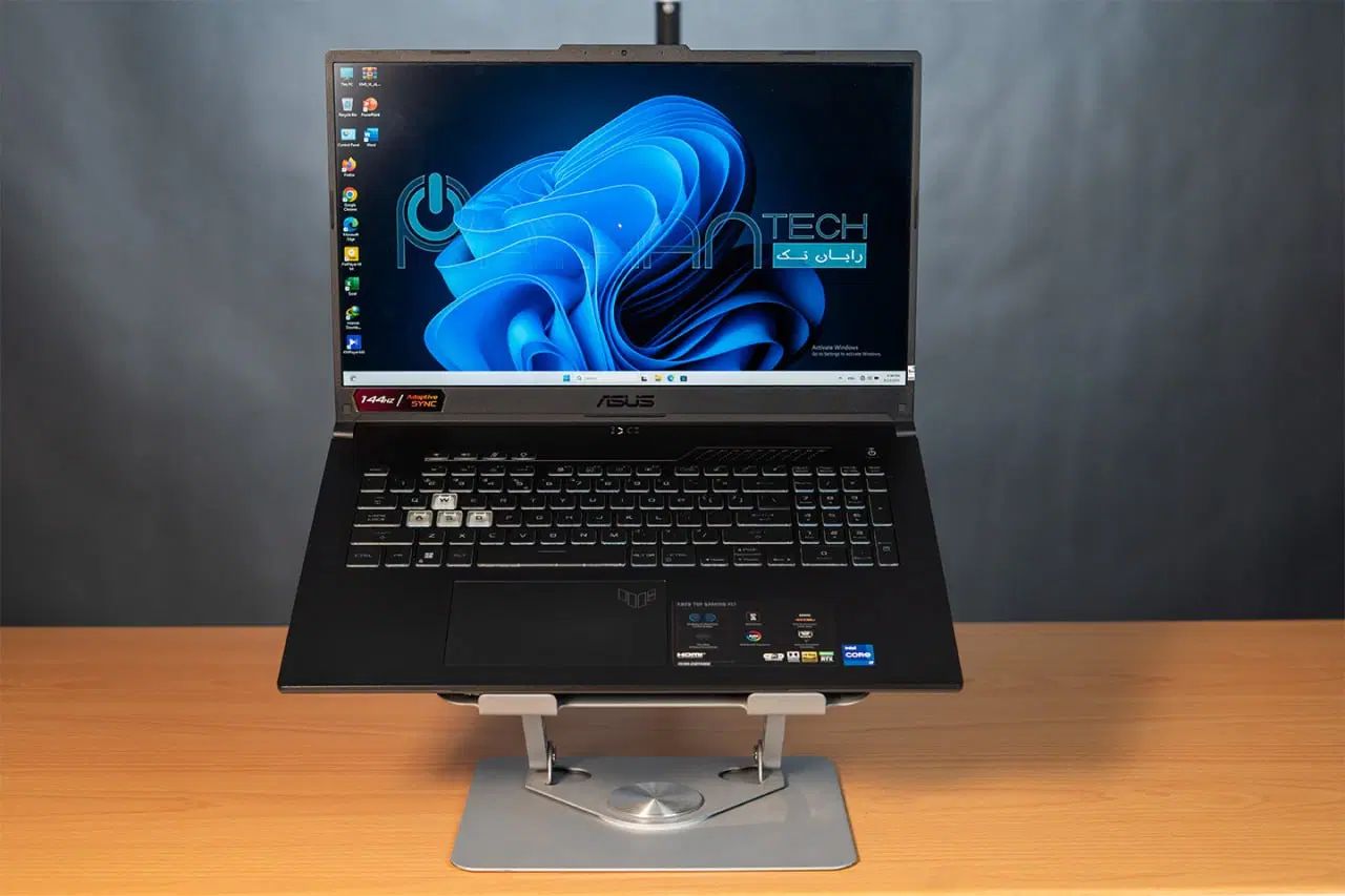 لپ تاپ گیمینگASUS TUF غول۱۷ اینچ مناسب گیم و طراحی|رایانه همراه|یزد, |دیوار