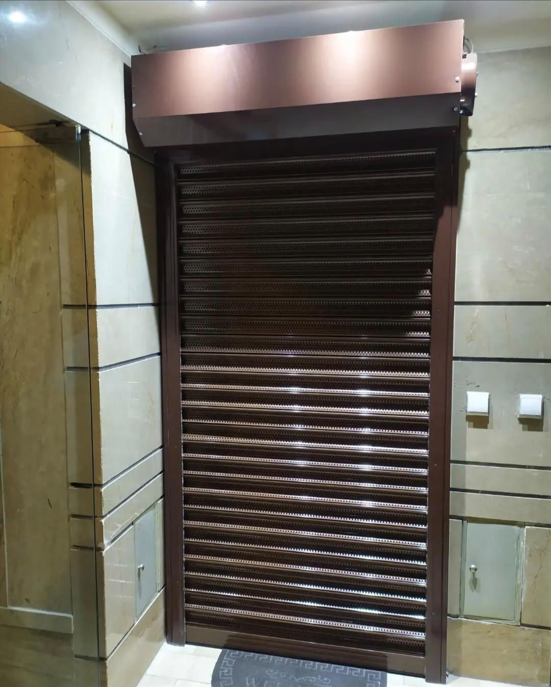 کرکره برقی پلی کربنات و فولادی درب واحد محافظ|مصالح و تجهیزات ساختمان|قزوین, |دیوار