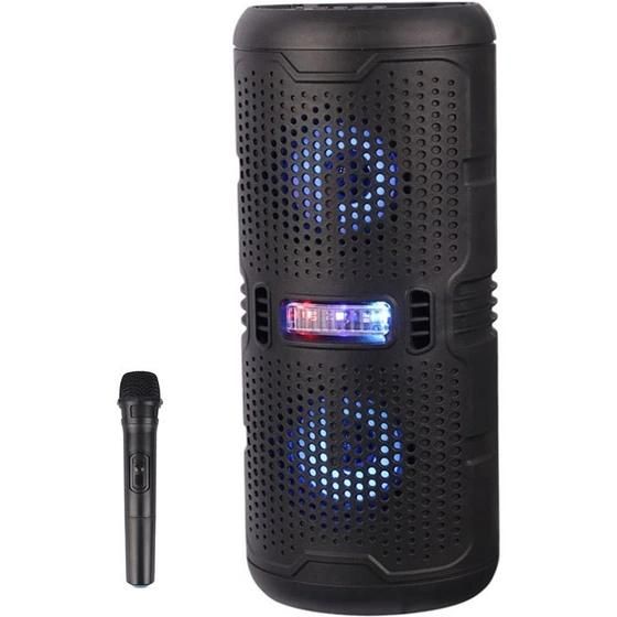 فروش ویژه اسپیکر بلوتوث KTS-2205 + میکروفون بی‌سیم|پخش‌کننده همراه|کرج, کمال‌شهر|دیوار