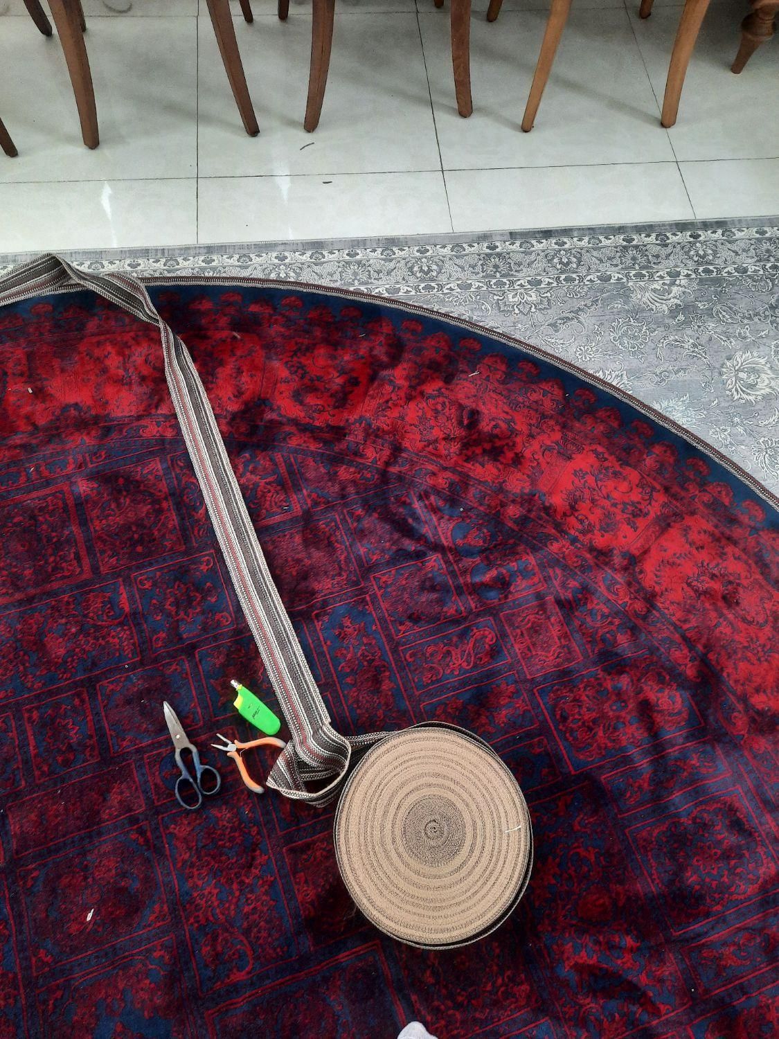 جاجیم دوزی ریشه فرش|گلیم، جاجیم، گبه|مشهد, آزادشهر|دیوار