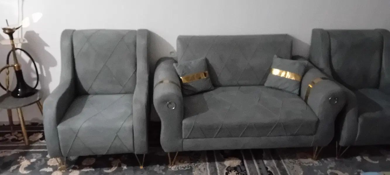 مبل ۷نفره تمیز|مبلمان خانگی و میز عسلی|مشهد, طبرسی شمالی|دیوار