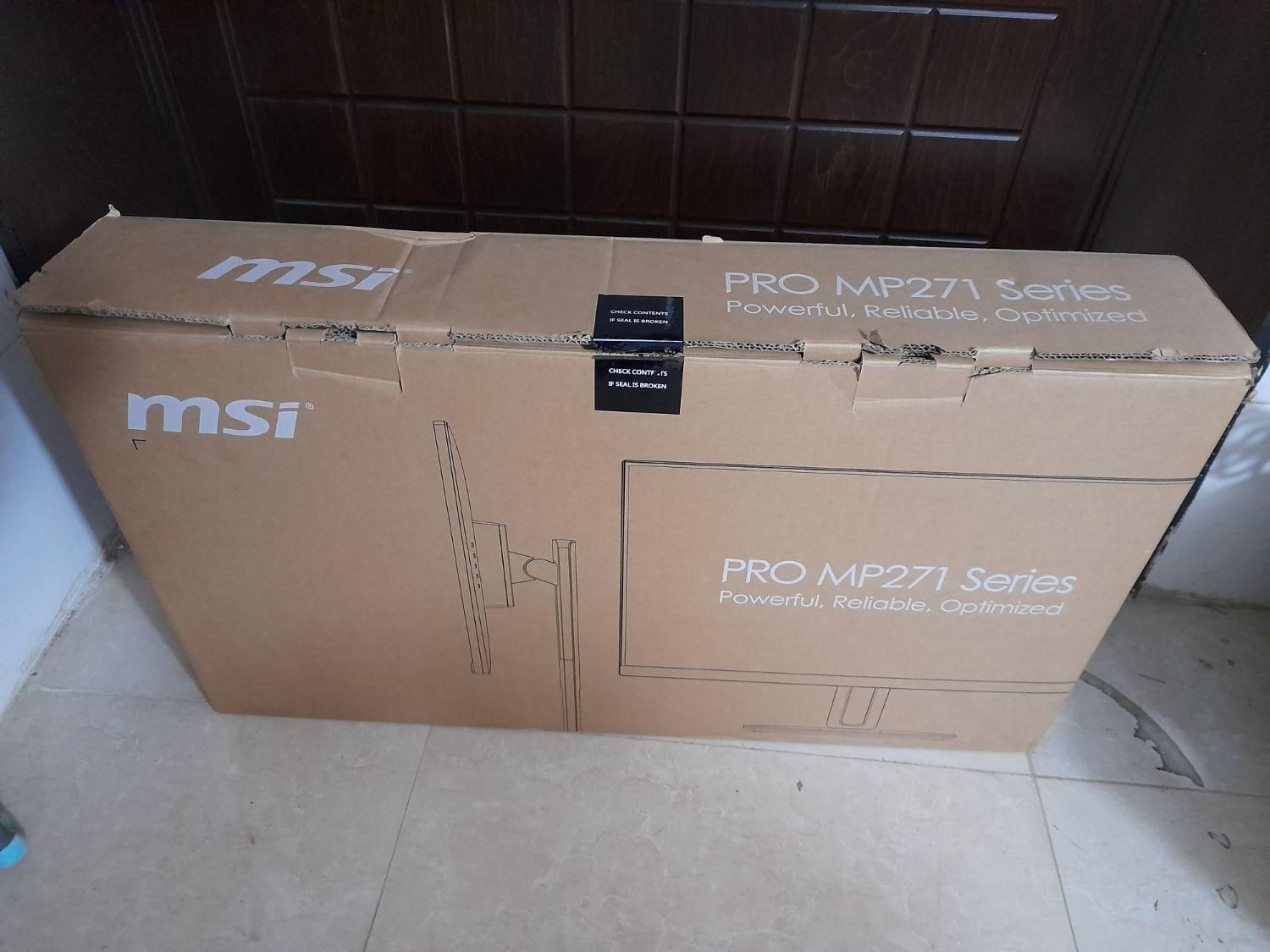 مانیتور  ۲۷ اینچ msi full hd|قطعات و لوازم جانبی رایانه|اصفهان, ملاصدرا|دیوار