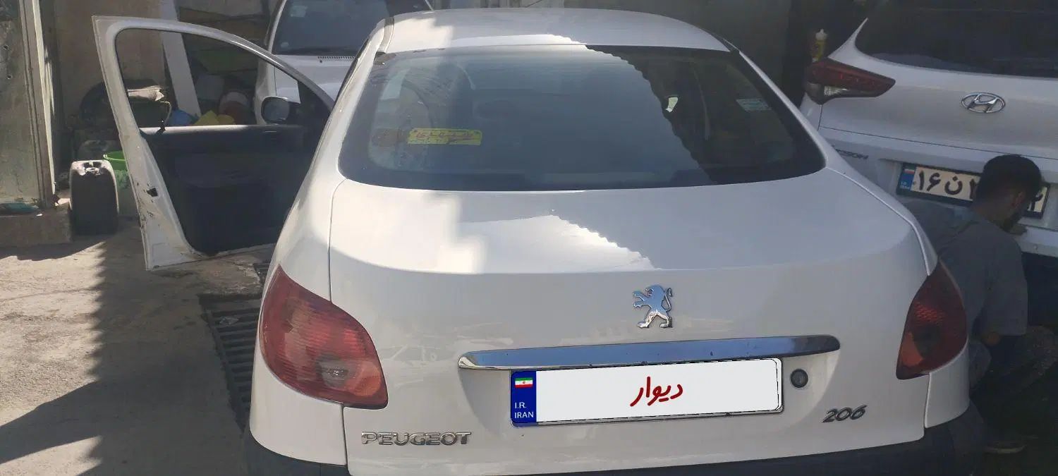 پژو 206 SD V8، مدل ۱۳۹۵|خودرو سواری و وانت|مشهد, حجت|دیوار