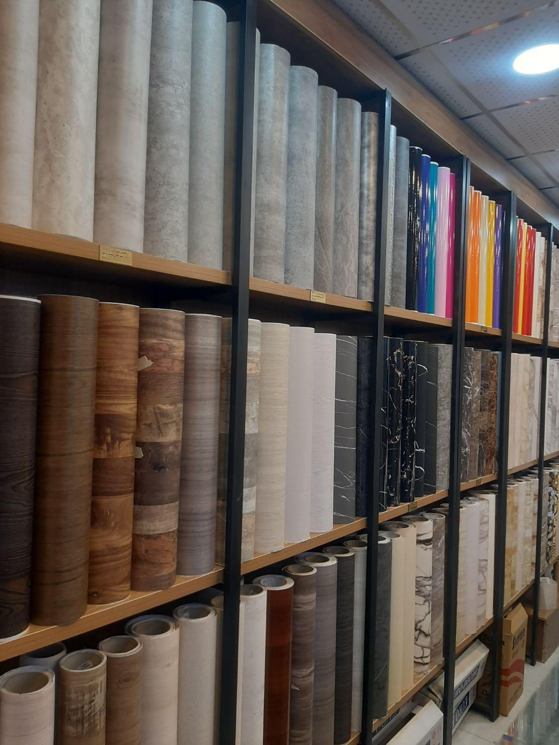 برچسب کابینت بین کابینت کاغذدیواری. پنل فومی نصب|خدمات پیشه و مهارت|قم, آزادگان|دیوار