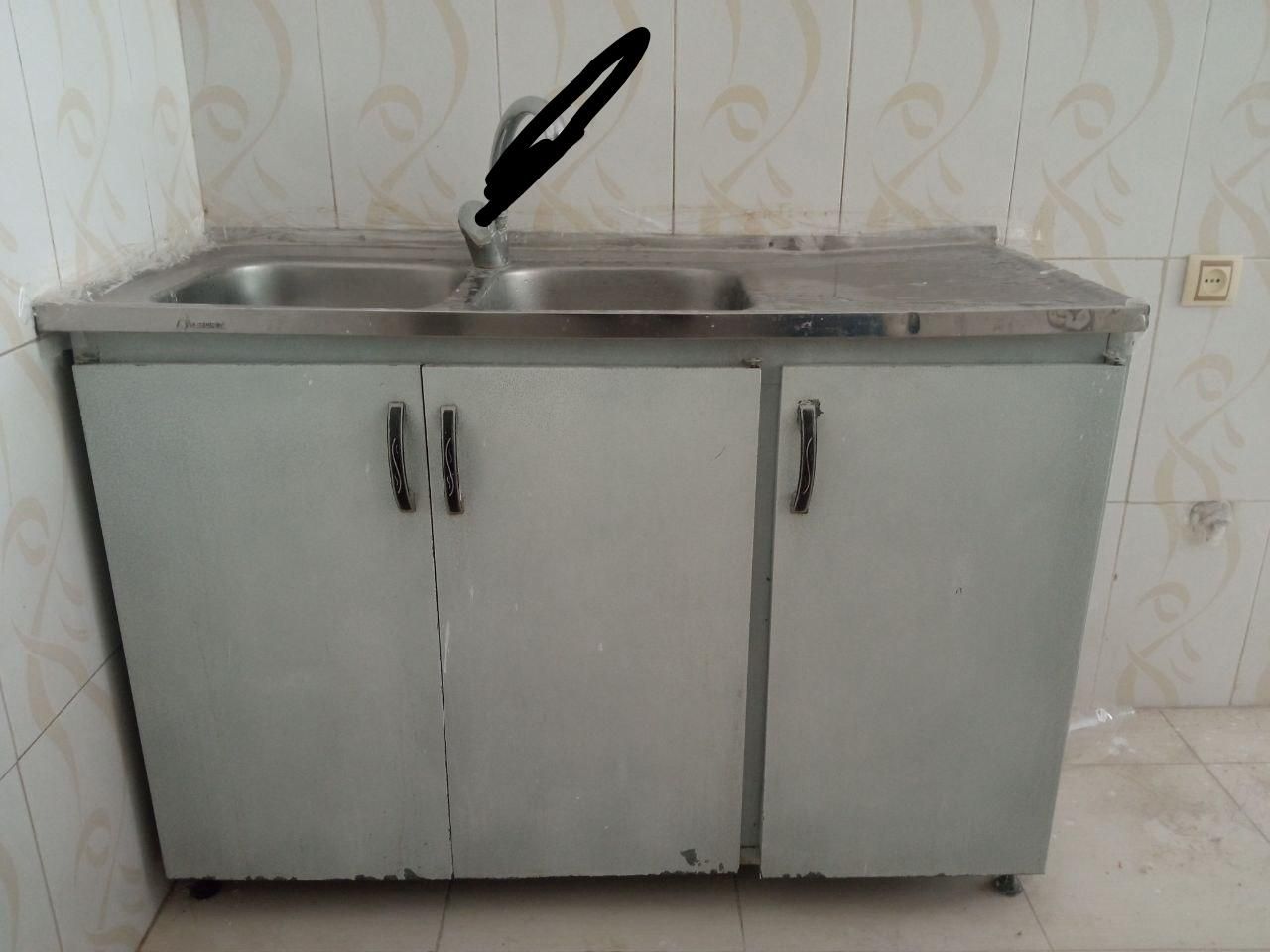 سینک وابچکان کامل|آب‌چکان و نظم‌دهنده ظروف|کرمانشاه, |دیوار