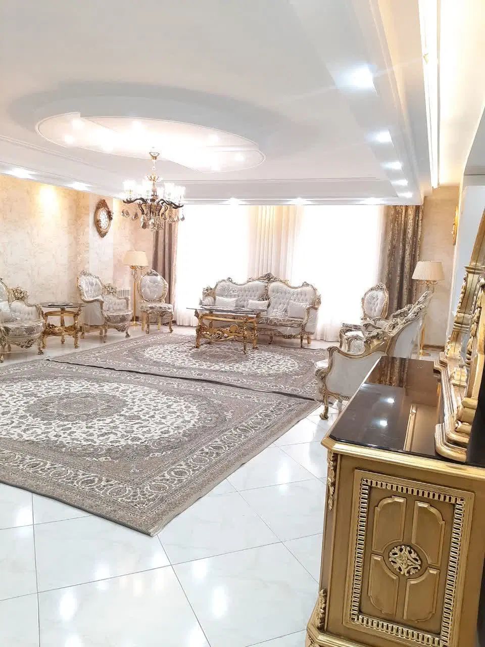۱۴۴ متر /سالن پرده خور/ تک واحدی / پاسداران|فروش آپارتمان|تهران, شهرک پاسداران|دیوار