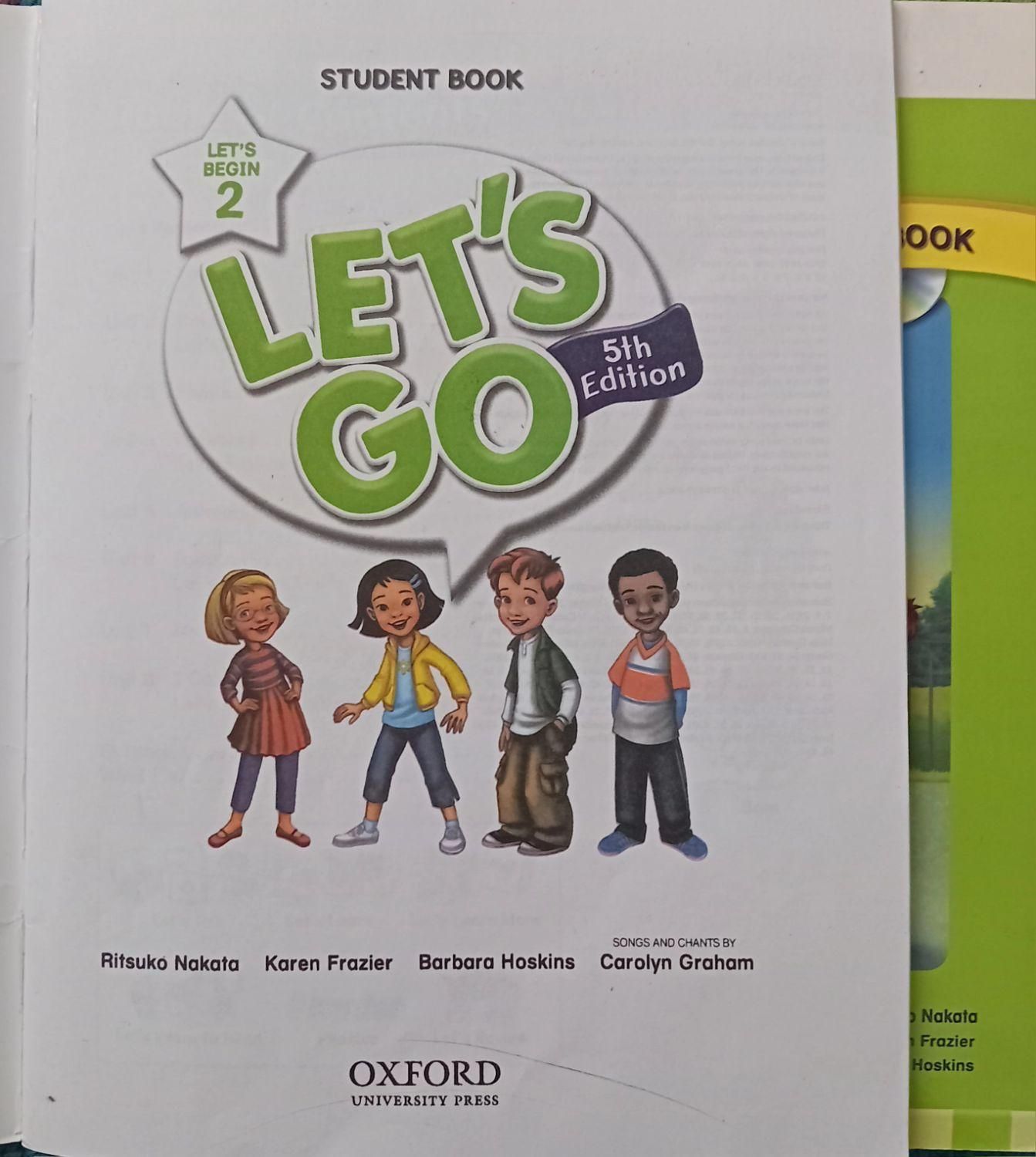 کتاب lets go begin 2|کتاب و مجله آموزشی|تهران, مسعودیه|دیوار