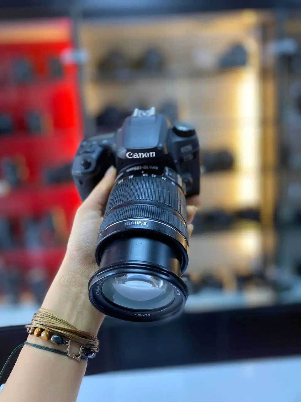 دوربین کانن canon 77d با لنز 135-18|دوربین عکاسی و فیلم‌برداری|تهران, بازار|دیوار
