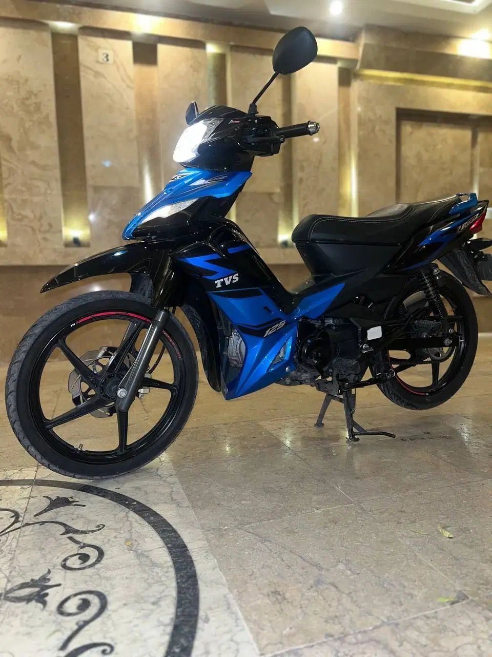 موتور tvs تی وی اس ۱۴۰۳|موتورسیکلت|مشهد, توس (بلوار توس)|دیوار