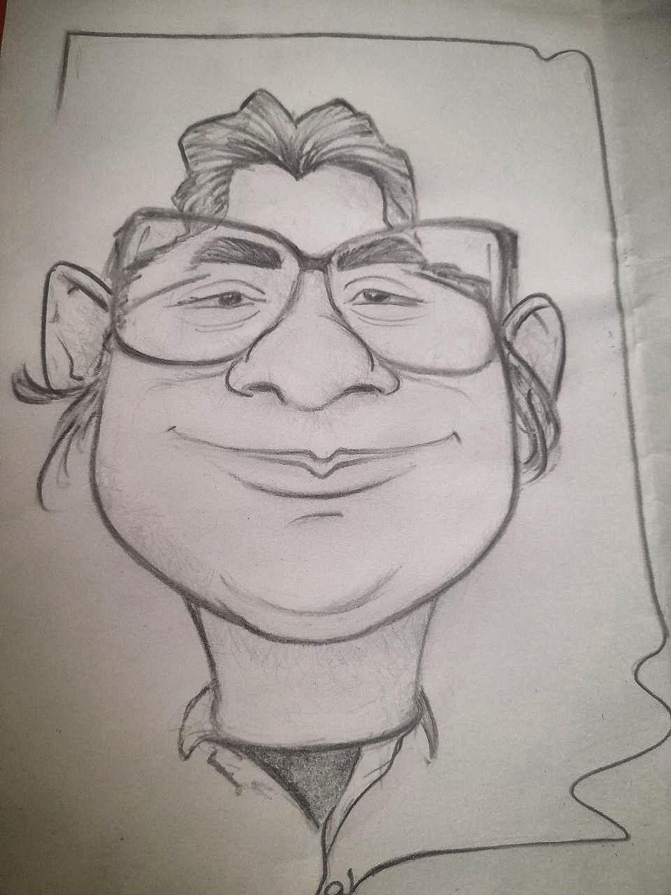 آموزش و سفارش کاریکاتور چهره ،سفارش تابلو رنگ روغن|خدمات آموزشی|رشت, معلم|دیوار