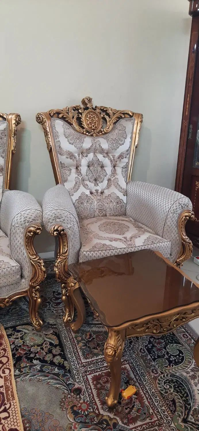 مبلمان و میزناهارخوری سلطنتی|میز و صندلی غذاخوری|مشهد, هدایت|دیوار
